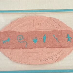 Handcast paper art by Nancy J Young